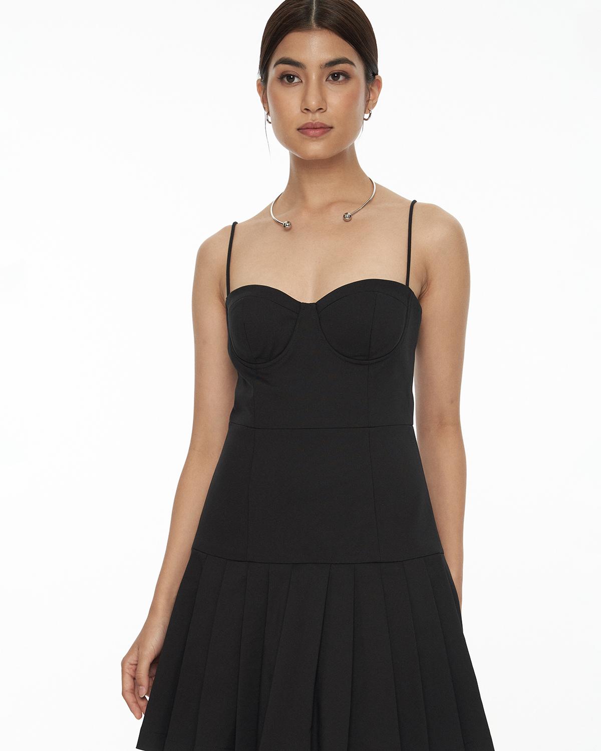 DRESSINGPAULA | Pleated Waist Cami Dress