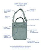 THE EVERYDAY CLUB | Puffy Handy Sling