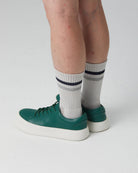 PROJECTWEAR | FALLON Low Cut Faux Leather Sneaker Green