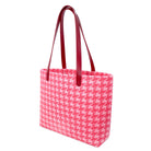COCOONESE | Zipper Top Tote Bag - Houndstooth Check (PK)