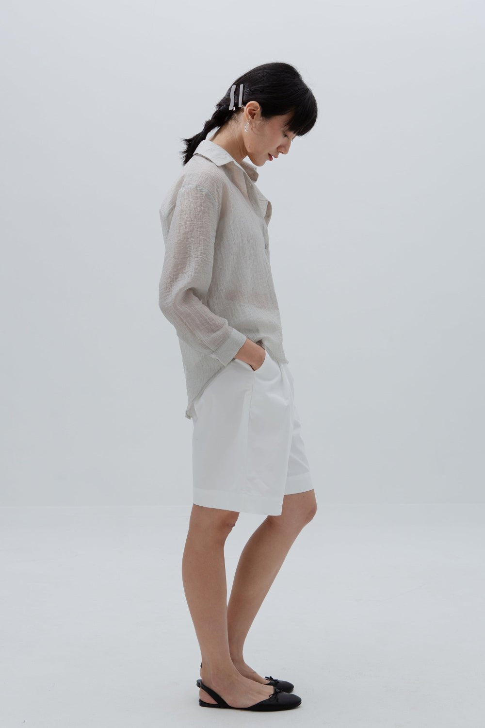 SAERO COLLECTIVE | Oreum Shirt V. 1 | Light Grey