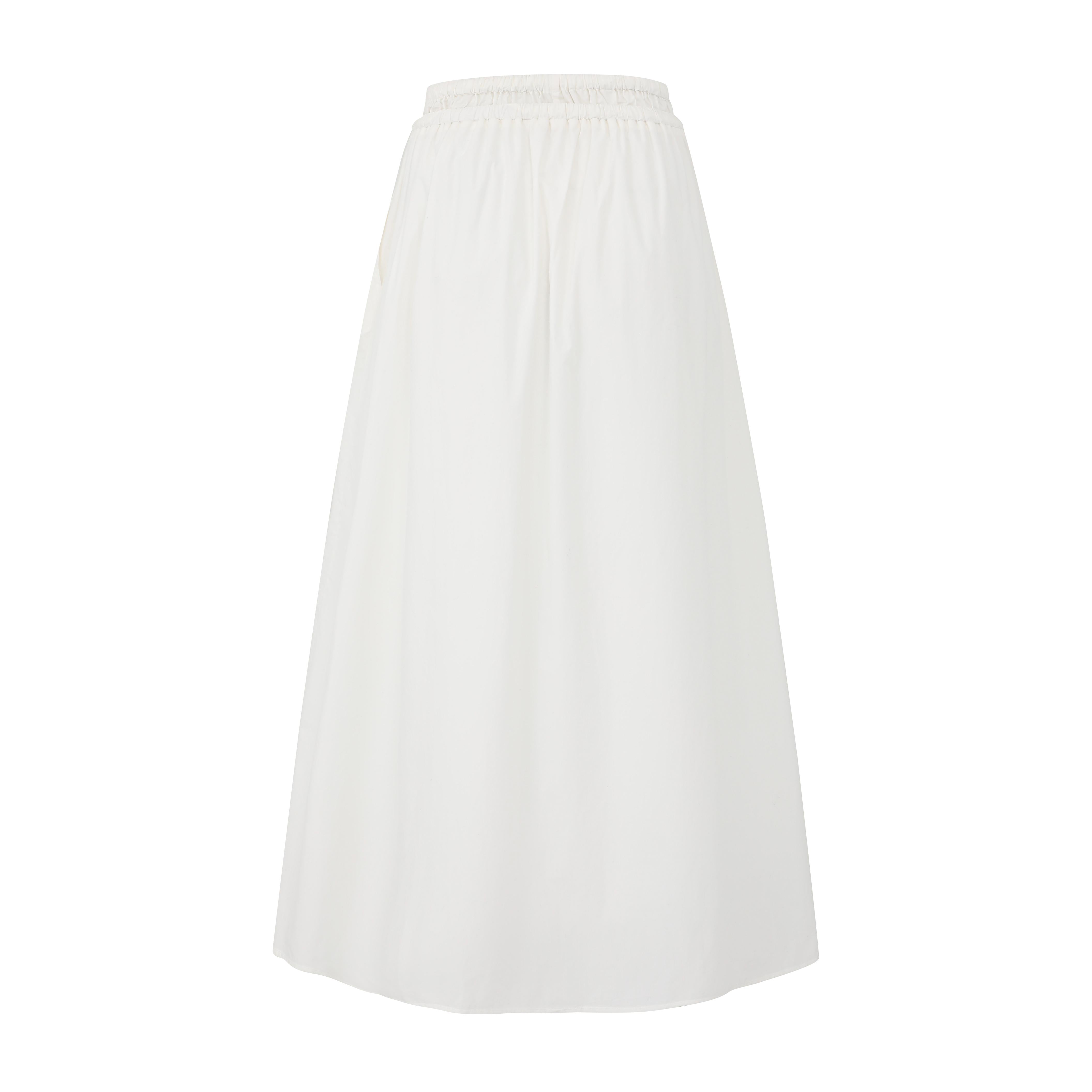 LAYERPLAN | Layered Waist A-Line Skirt
