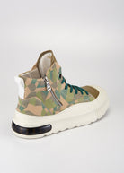 PROJECTWEAR | Farrell Mid Cut Leather Sneaker Green