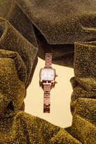 BLACK BY BLUE BRAVE | THCN T· II White Mother-of-Pearl Dial Bracelet Watch