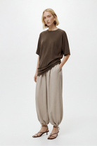 LAYERPLAN | Anouk Drape Asymmetric Tee