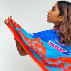 BINARY STYLE | Night At The Singapore Quay Silk Scarf
