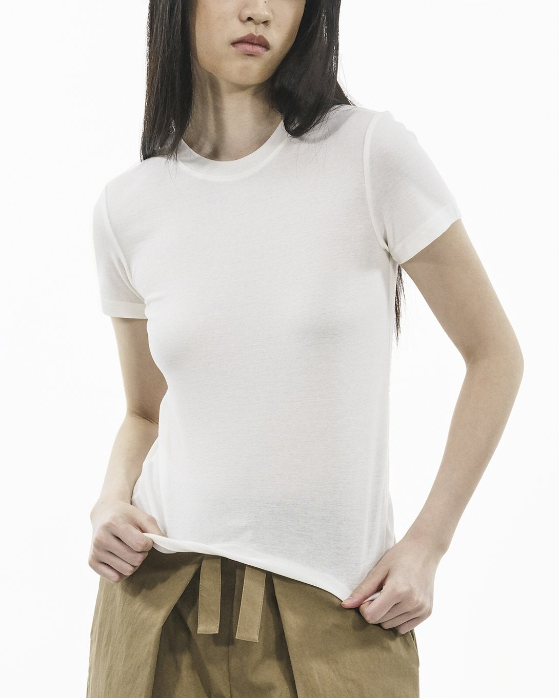GRAYE | Ultra-Soft Wool Tee - Black