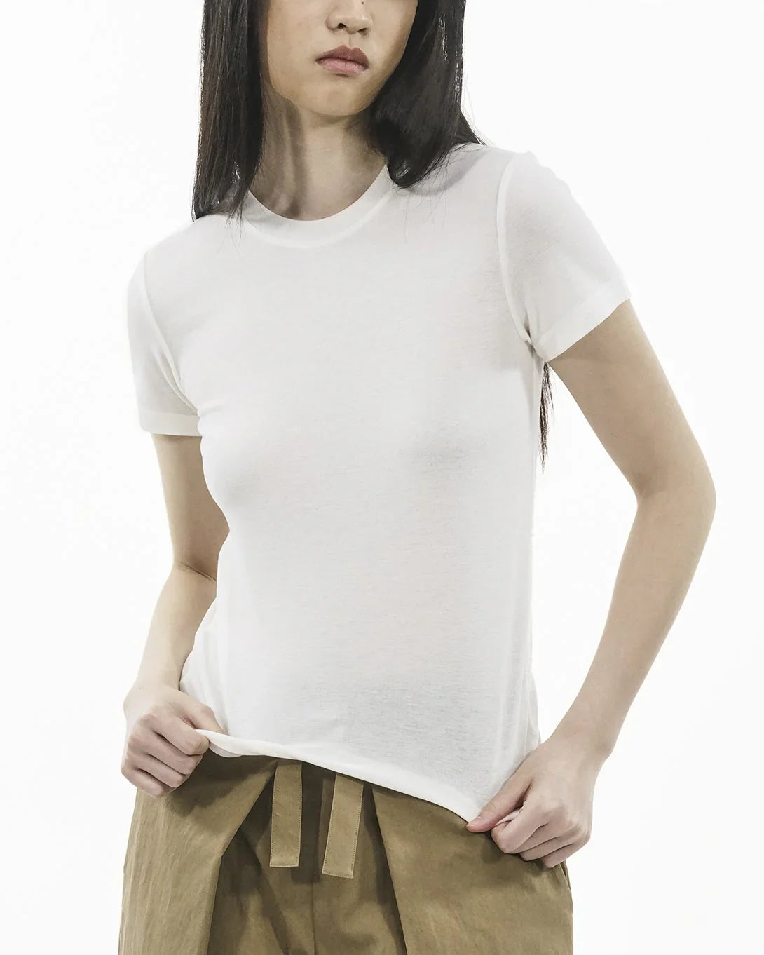 GRAYE | Ultra-Soft Wool Tee - Black