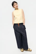 3EIGHTH | Barun Trousers in Slub Denim by Kaihara Japan