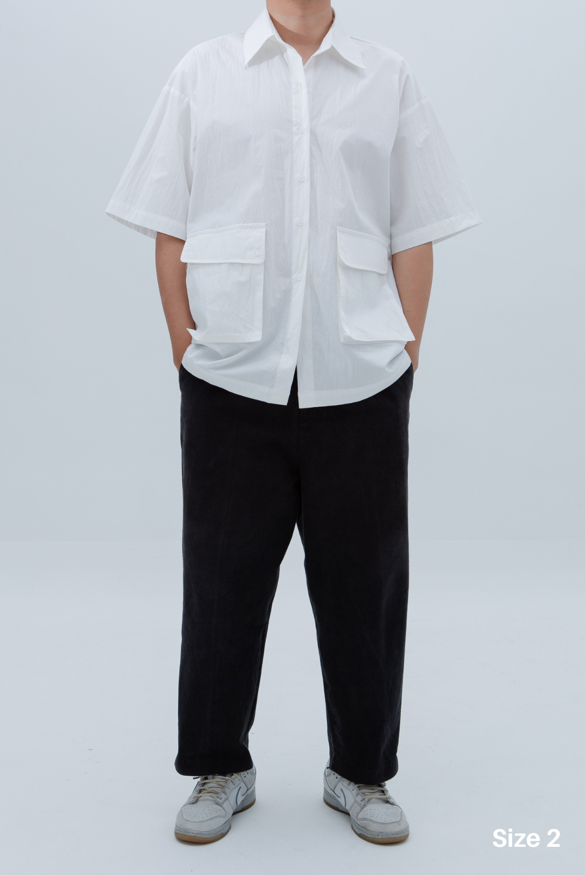 SAERO COLLECTIVE | Boho Overfit Shirt | White