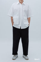 SAERO COLLECTIVE | Boho Overfit Shirt | White