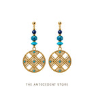 THE ANTECEDENT STORE | Lapis Lazuli, Apatite & Turquoise Statement Earrings