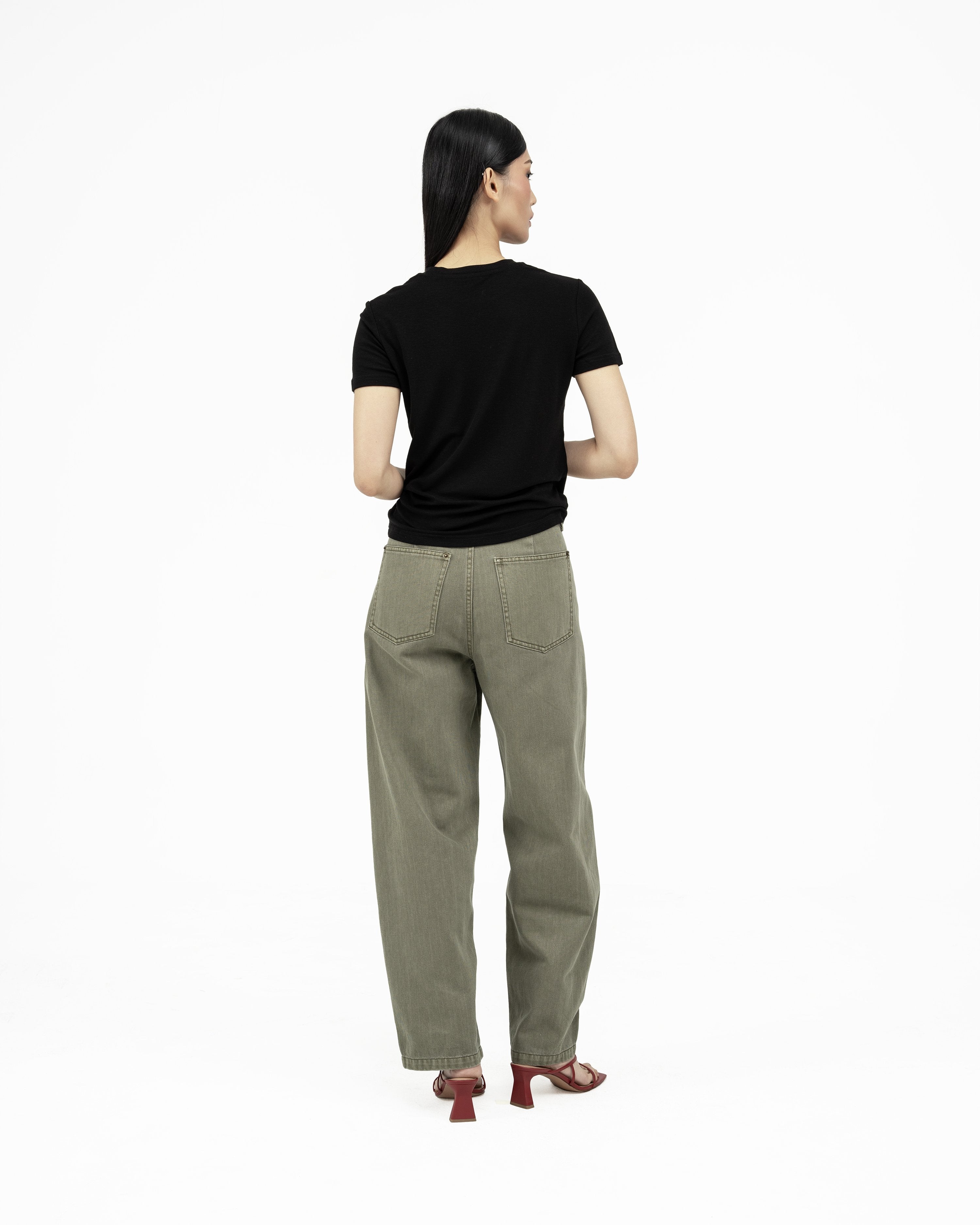 GRAYE | Ultra-Soft Wool Tee - Black