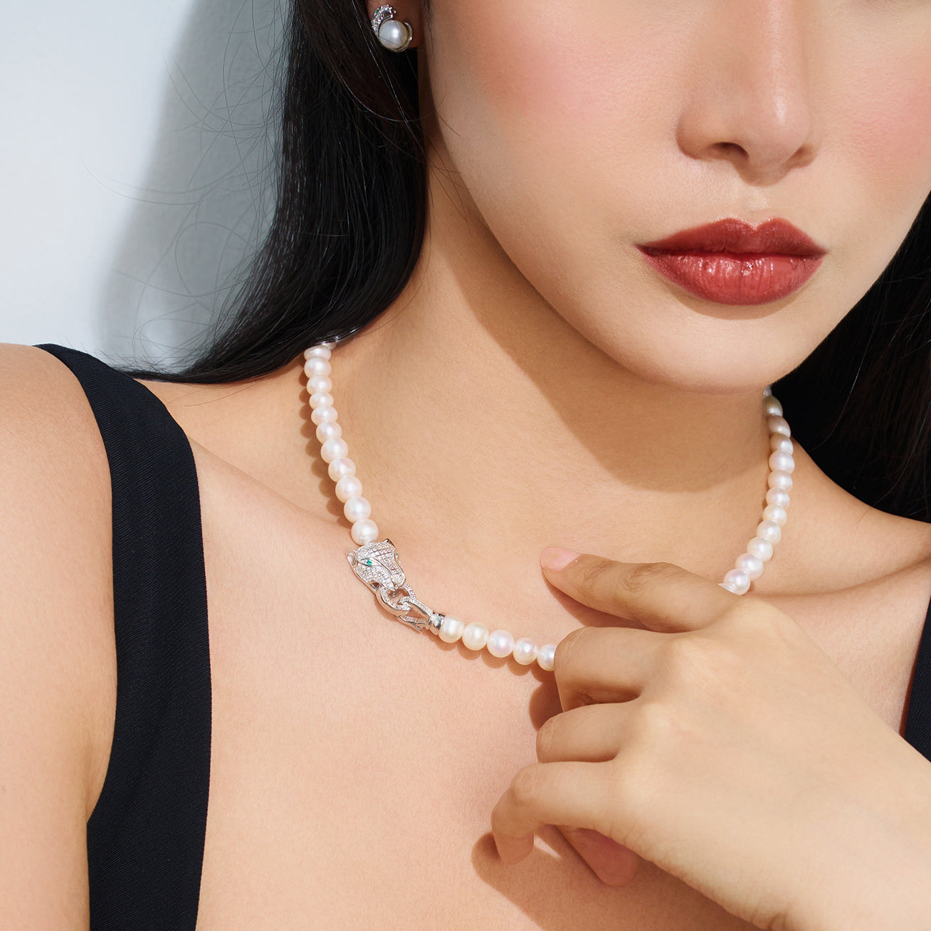 PEARLY LUSTRE | Freshwater Pearl Necklace WN00042 | SAFARI