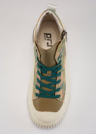 PROJECTWEAR | Farrell Mid Cut Leather Sneaker Green