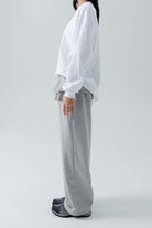 SAERO COLLECTIVE | Playline Jersey Pants | Heather Grey