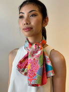 BINARY STYLE | Jalan Besar Silk Square Scarf 87x87cm