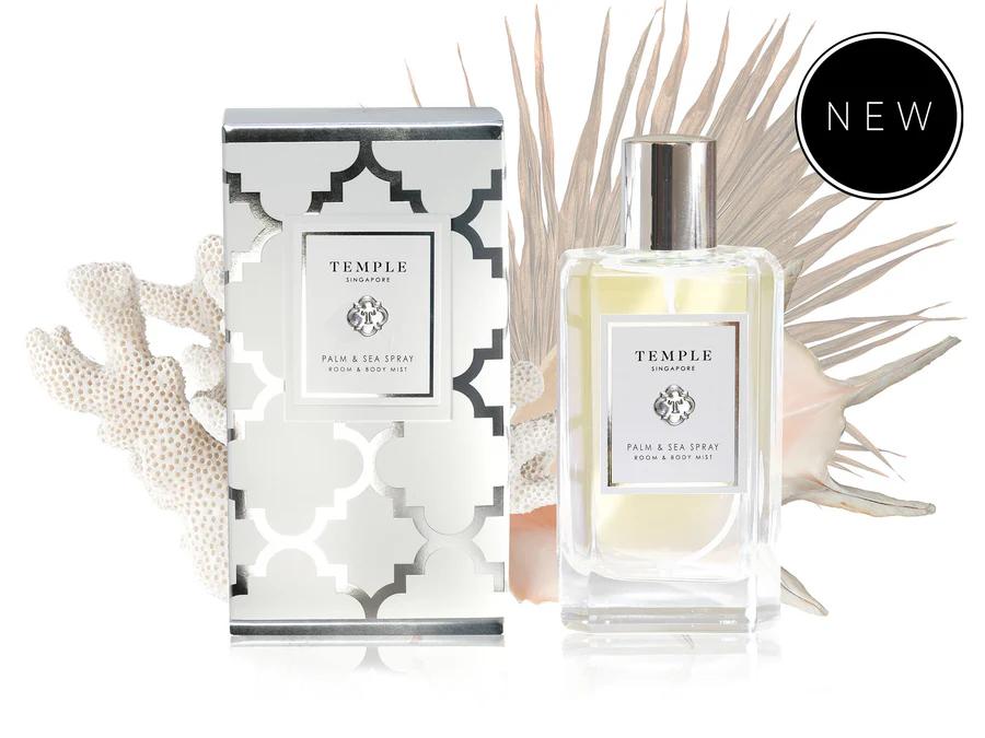 TEMPLE CANDLES | Room & Body Mist - Palm & Sea Spray