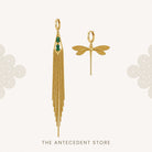 THE ANTECEDENT STORE | Asymmetrical Dragonfly Earrings