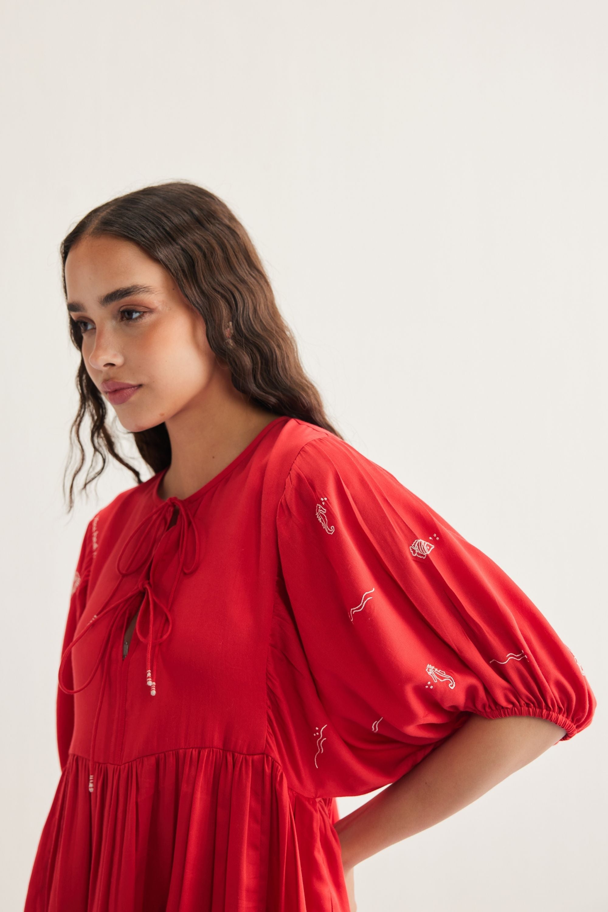 SUI | Ocean Wilds Tencel Dress