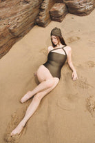 HÁI THE LABEL | Stacey x HAI | Monaco Knotted One-Piece | Emerald Green