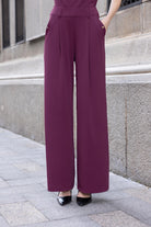 AS INTENDED | Toni Pants In Oxblood