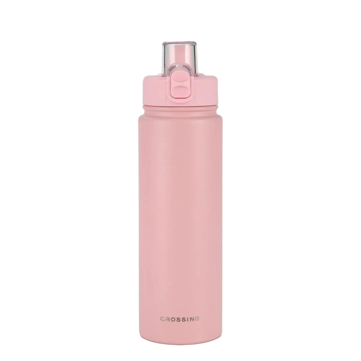 CROSSING | 720ml Urban Ceramic S/S Insulated Straw Sipper Cap Sports Bottle With Handle