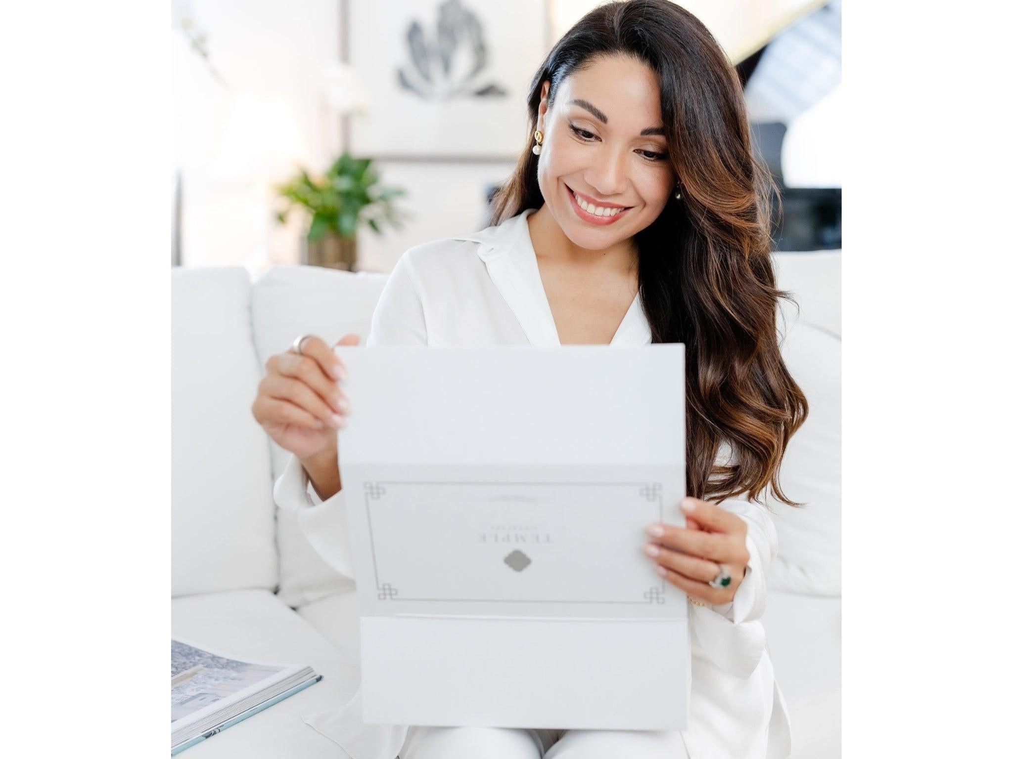 TEMPLE CANDLES | Chinoiserie Candle Duo Gift Box