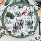 MEJA | The Aventure Africaine’ Cocktail Napkin - Marshmallow Print (Set Of 2)