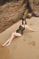 HÁI THE LABEL | Stacey x HAI | Monaco Knotted One-Piece | Emerald Green