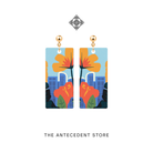 THE ANTECEDENT STORE | Singapore Skyline Earrings | Island Colours Series No. 01