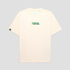 TALKING TOES | Curious by Nature Oversized Tee | Cream