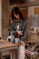 SAERO COLLECTIVE | Oreum Shirt V. 2 | Moss Grey
