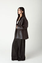 SAERO COLLECTIVE | Gajuk Oversized Jacket | Obsidian Brown