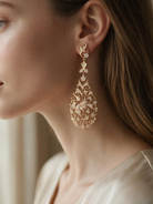 FOUNDATION JEWELLERS | 18K Yellow Gold Natural Diamond Earring - PE101765
