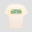 TALKING TOES | Curious by Nature Oversized Tee | Cream