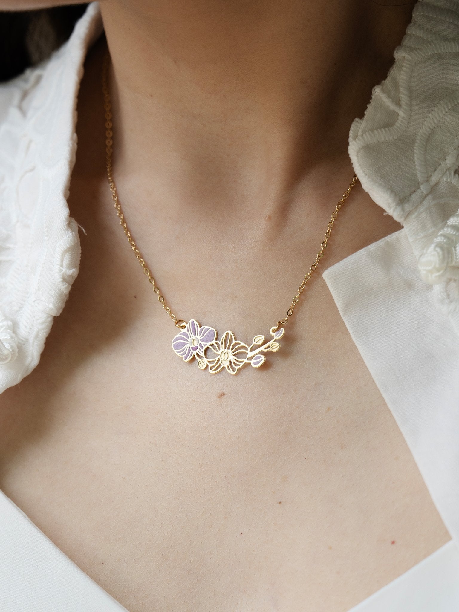 EMBRACE JEWELLERY | Orchid Necklace