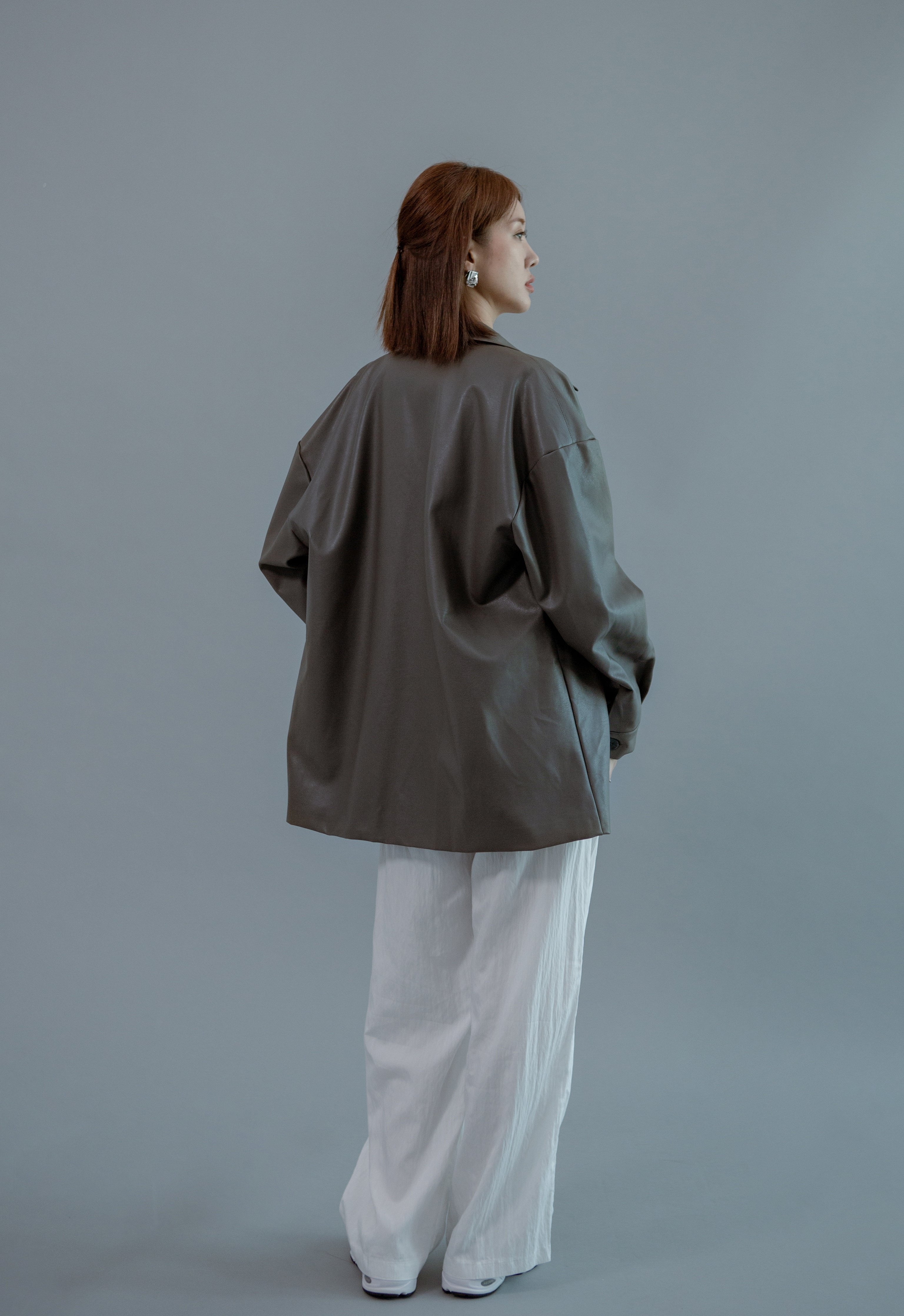 SAERO COLLECTIVE | Gajuk Oversized Jacket | Charcoal Grey