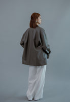 SAERO COLLECTIVE | Gajuk Oversized Jacket | Charcoal Grey