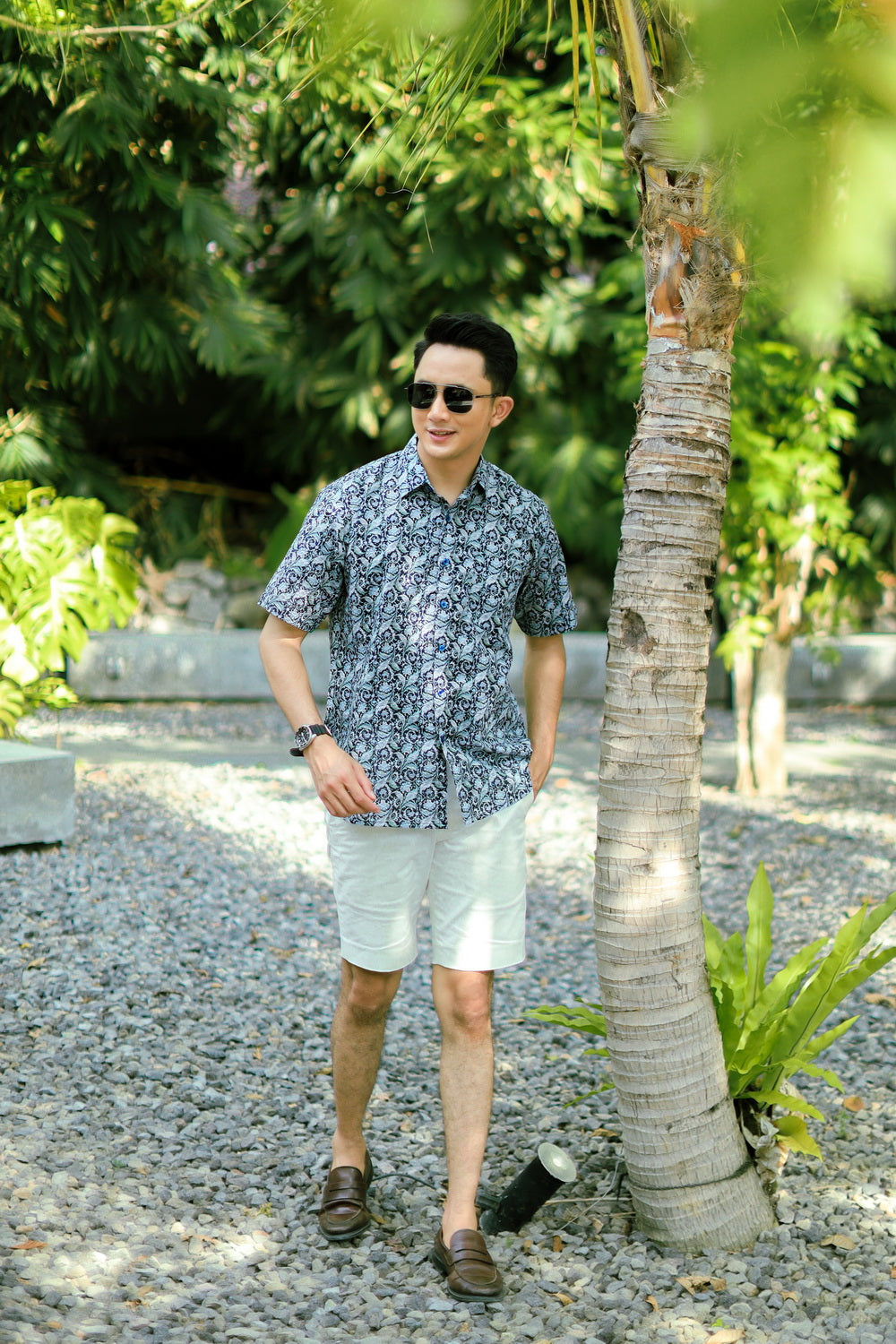 ANMAKO SINGAPORE | Men Camp Shirt JP Ripple