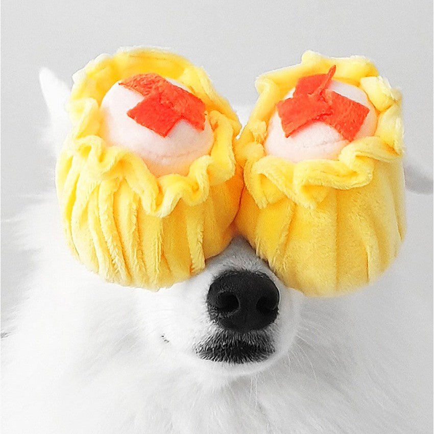 NOM | Waggle Siew Mai Squeakie Chew Toy