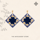 THE ANTECEDENT STORE | Frangipani Tile Earrings