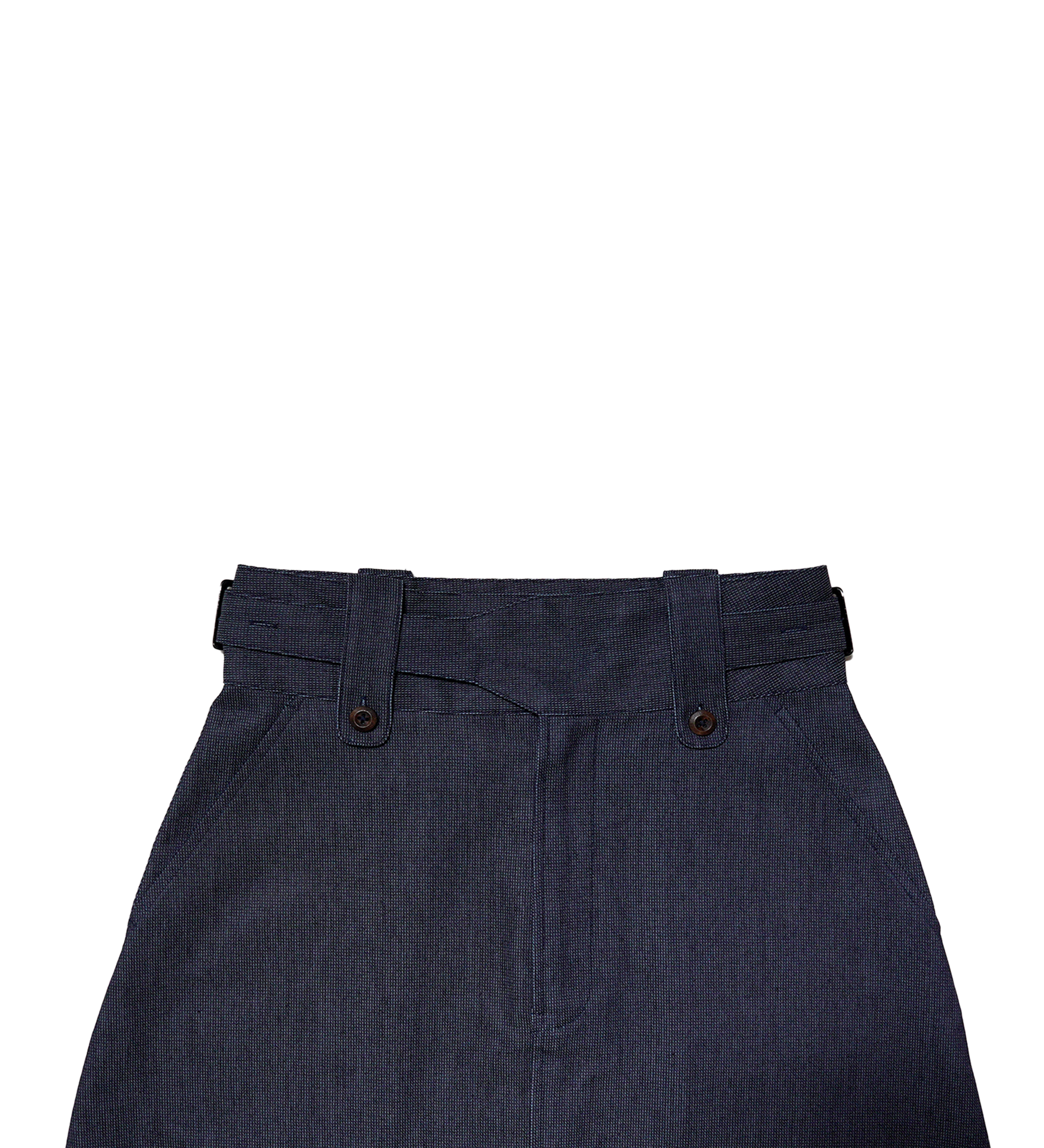 CHOTA HOUSE | Indigo Gurkha Skirt