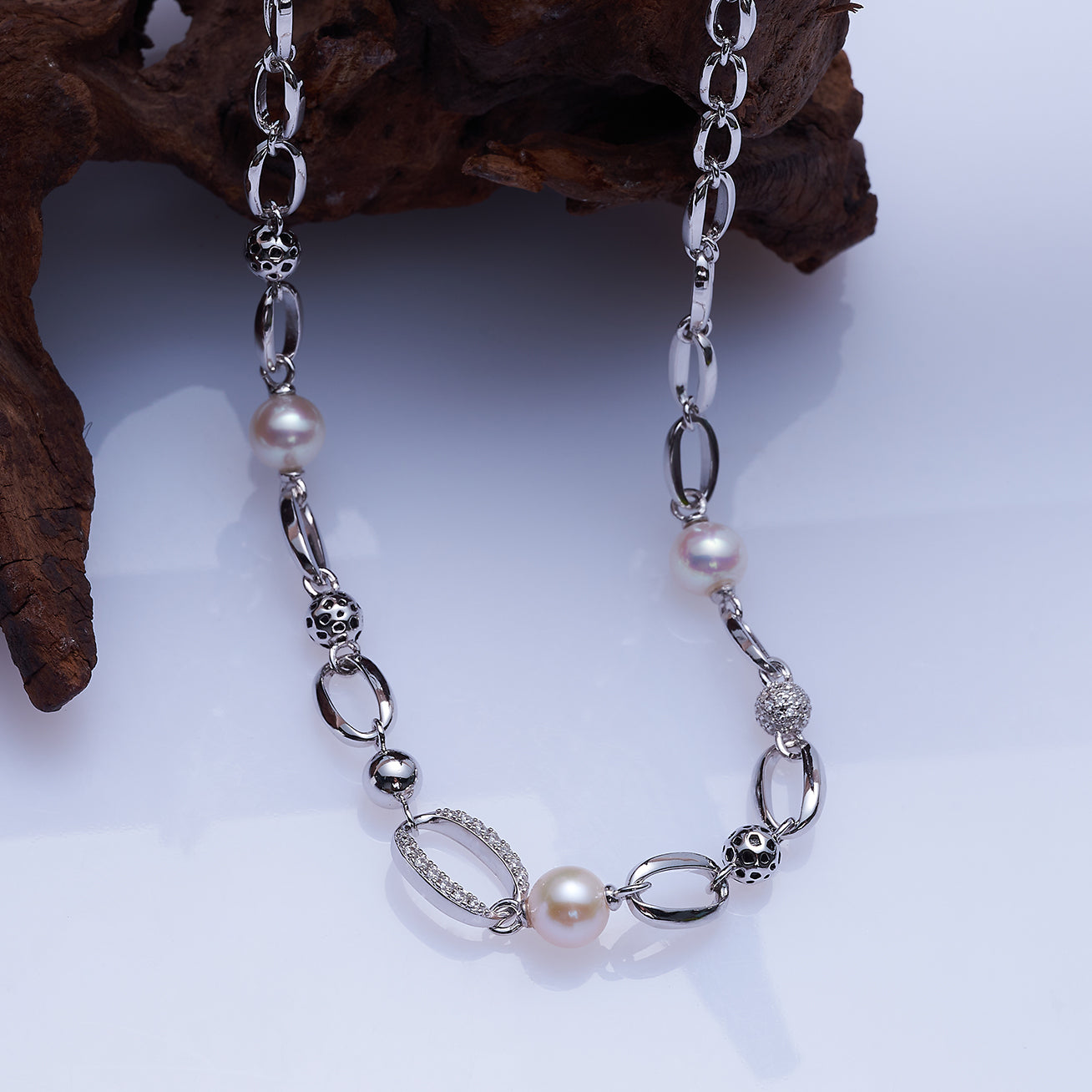 PEARLY LUSTRE | Top Grade Freshwater Pearl Necklace WN00590 | SAFARI