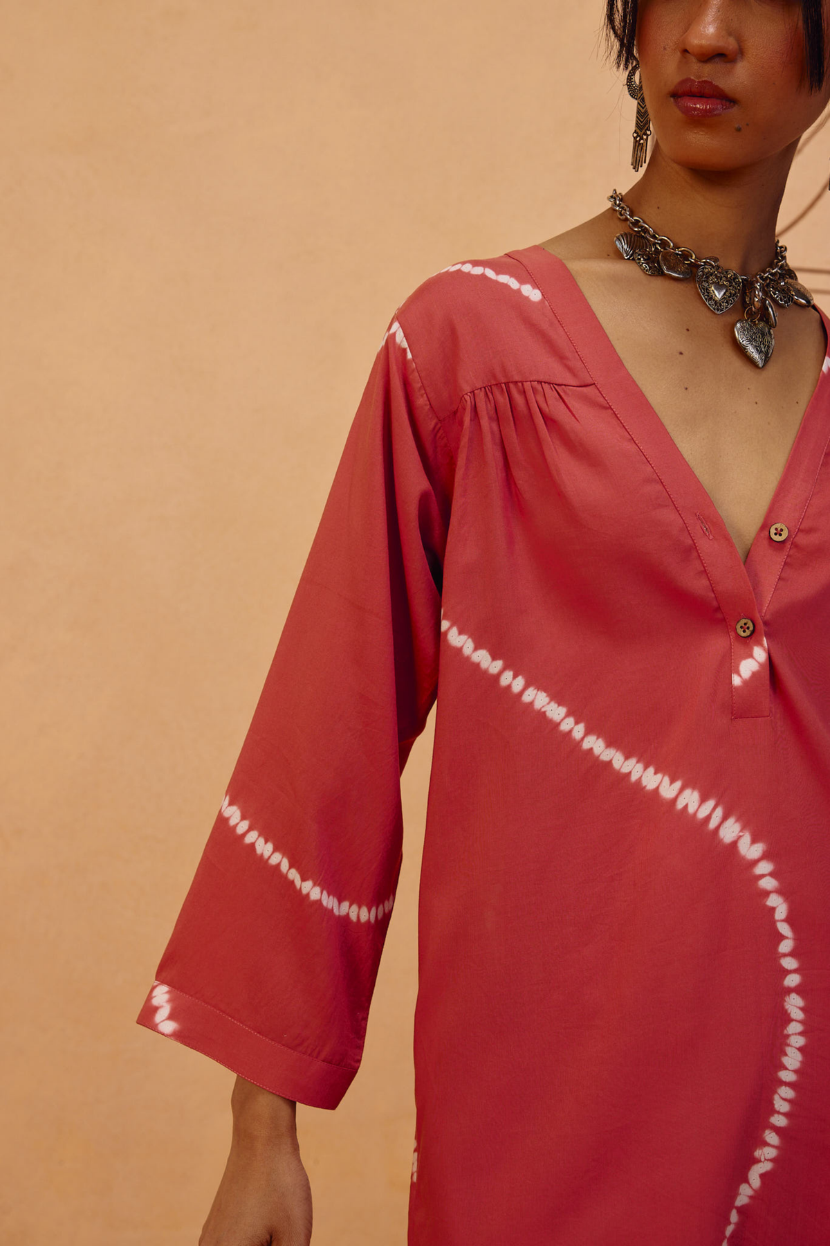 SUI | Rosy Earth Lyocell Kurta