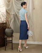 DOTTED LINE | Rita Cheongsam Top