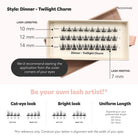 NODSPARK | Dinner Twilight Charm Lazy Lashes