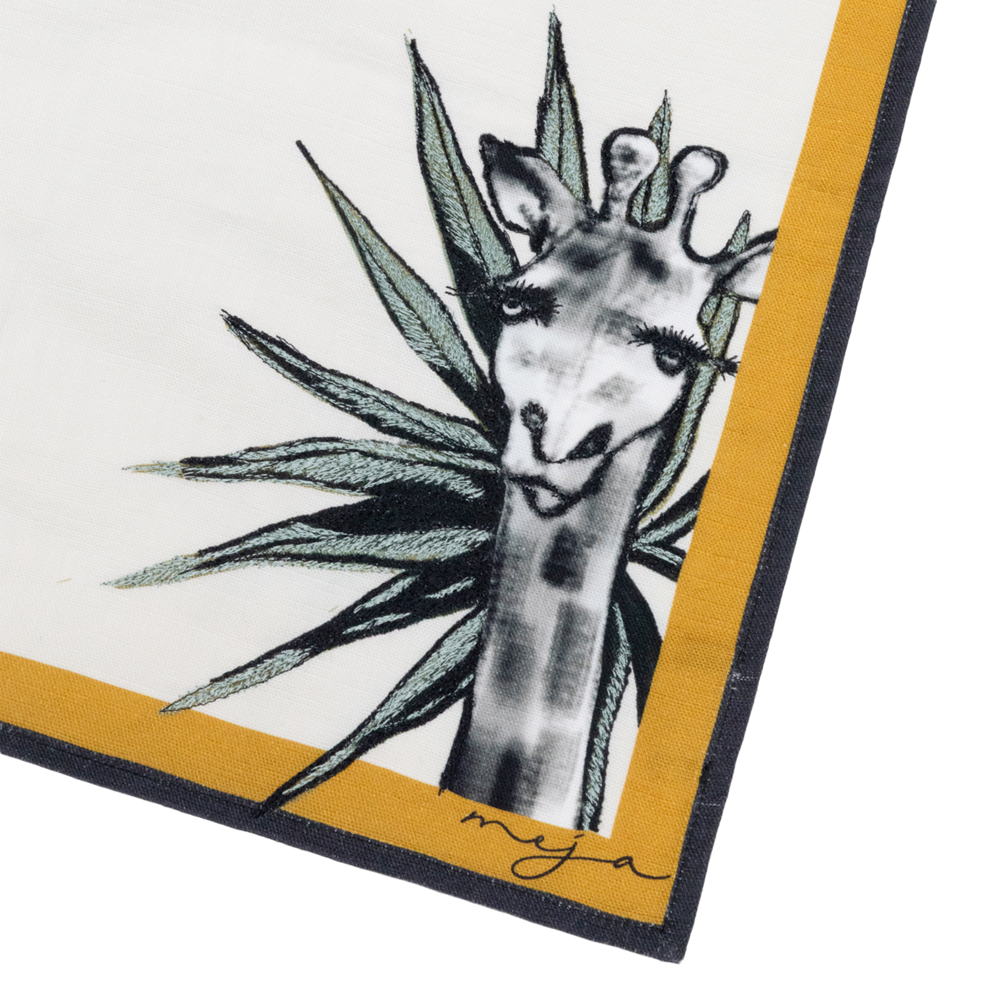 MEJA | The Show Of Safari Animal Napkins (Set Of 2)