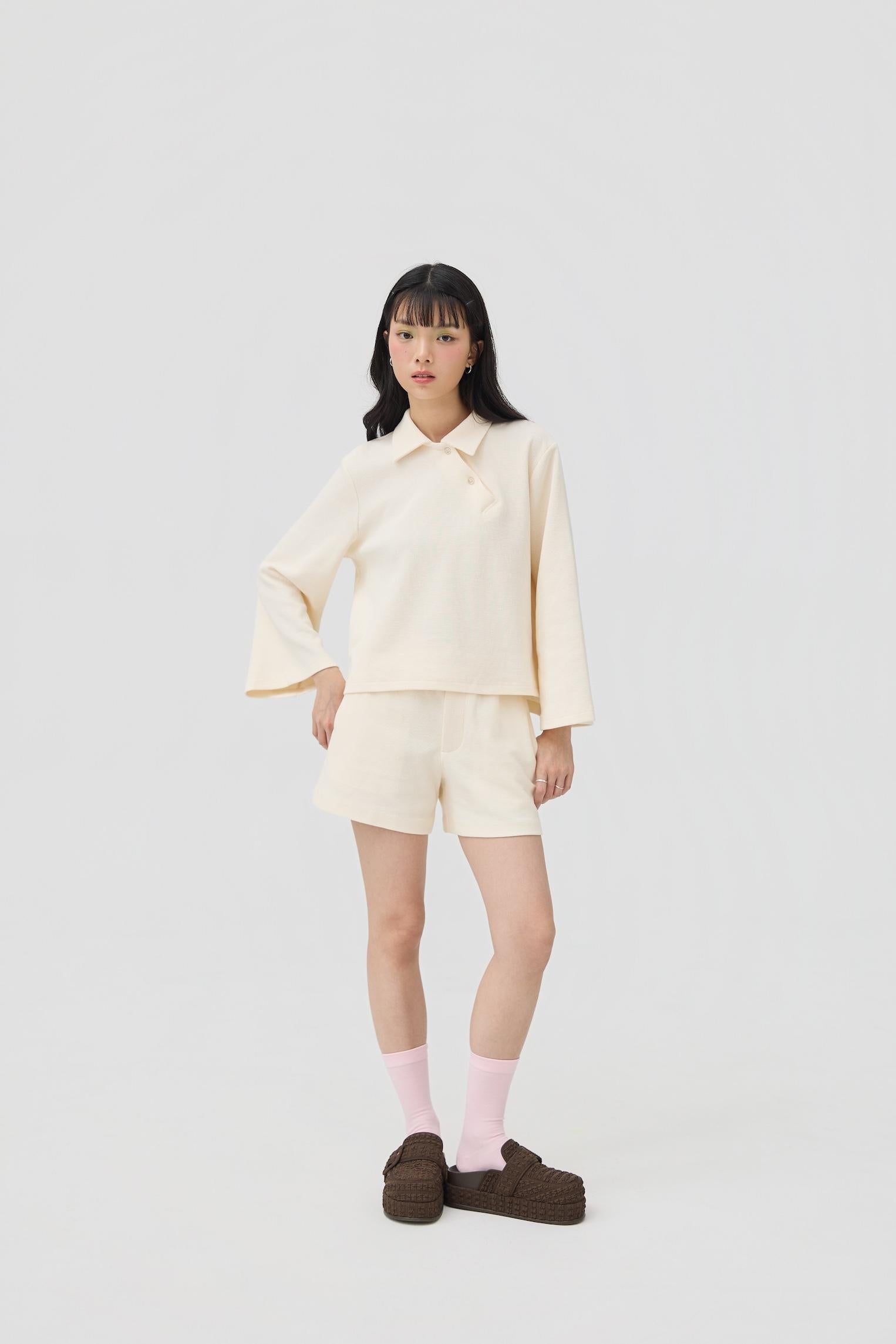 3EIGHTH | Jin Knit Tee | Cream