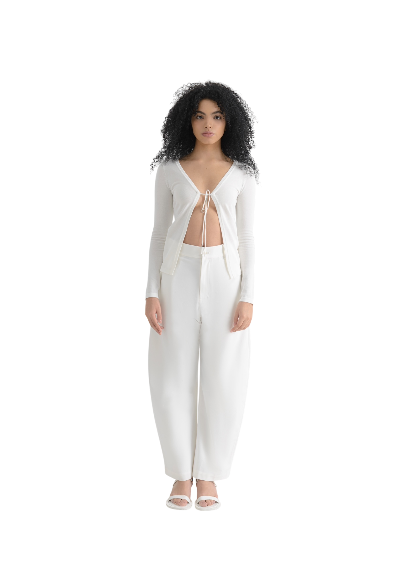 LAYERPLAN | Siena Tie Reversible Knit Top